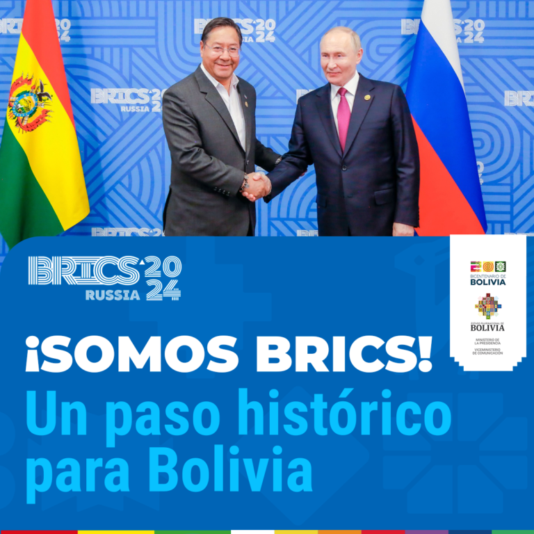 BOLIVIA SOCIO DE LAS BRICS 1200x1200